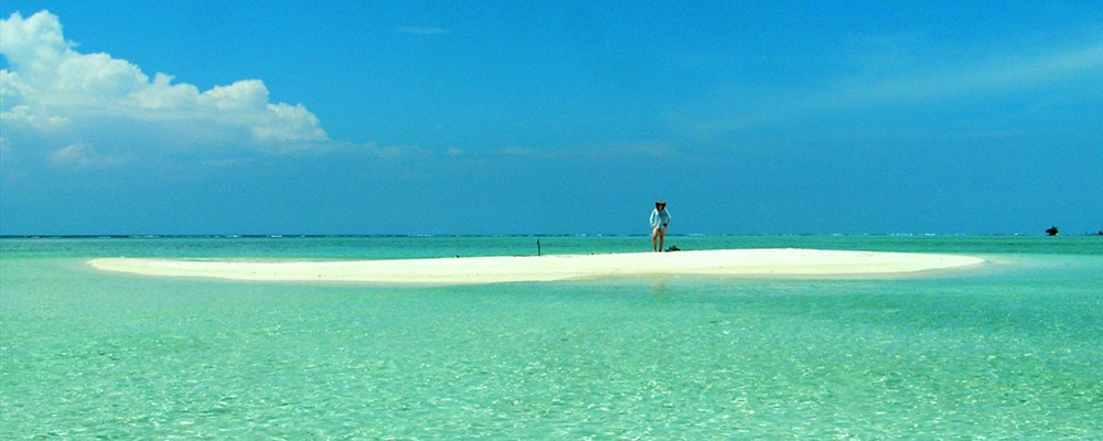 Sand Bar in Choiseul, Solomon Islands